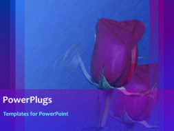 PowerPoint Template - Flowers background